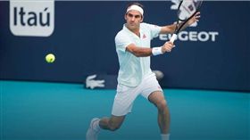 ▲費德勒生涯第11度打進邁阿密網賽8強。（圖／翻攝自ATP官網）