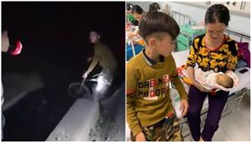 太想念早產弟弟　他騎100公里探望(圖/翻攝自nguoi-viet、YouTube)