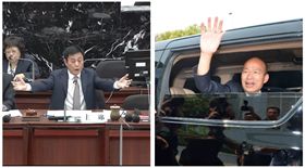 ▲許崑源及韓國瑜（組合圖，翻攝市議會網站、高雄市政府提供）