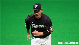 日本火腿王柏融。（圖／記者王怡翔攝影）