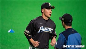 日本火腿王柏融。（圖／記者王怡翔攝影）