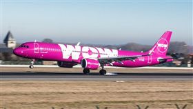 沃奧航空,WOW air（圖／翻攝自推特）