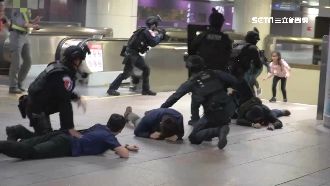 北車淪恐攻戰場？無劇本演練超逼真