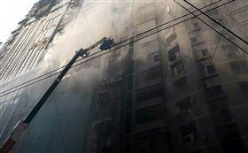 孟加拉,達卡,火災（圖／翻攝自推特）