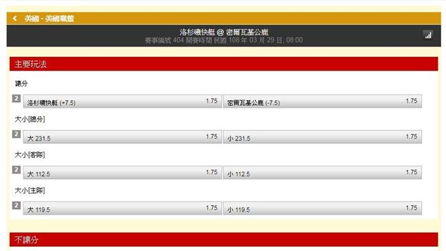 運彩／小偉：公鹿打法會稍保守
