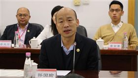 高雄市長韓國瑜3月27日前往廈門南普陀寺、廈門大學參訪，並與廈門台商座談。