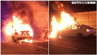 尪追撞燒成白骨　妻目睹崩潰：救救他