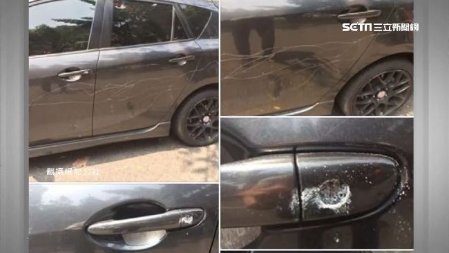 招誰惹誰？路邊停車衰遭刮車、戳輪胎