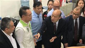 ▲韓國瑜29日拜會高雄市議會（圖／記者林育孜攝影）