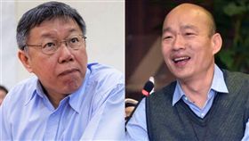 沈嶸通靈後發現柯文哲認為只有韓國瑜在2020總統之位爭奪戰能跟他分個高下。（圖／翻攝自臉書）