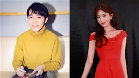 林志玲,吳青峰,遭大陸節目《你好！陌生人》設計偷拍。（圖／吳青峰微博、林志玲臉書）