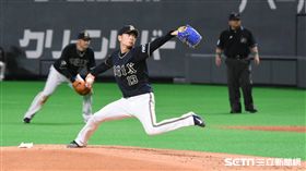 ▲歐力士強投山岡泰輔。（圖／記者王怡翔攝影）