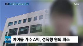 5人偶像團體涉嫌性暴力／翻攝自SBS YouTube