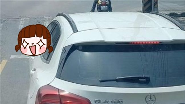 賓士車後照鏡迷樣角度　老司機驚呆了