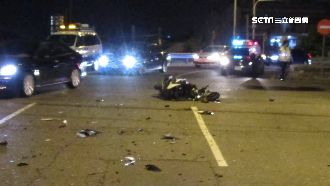 違規釀禍送命！騎士撞轎車噴飛慘死