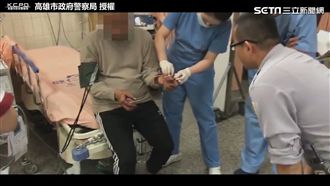 巡邏遇老翁血流如注　熱血警開道救命