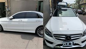 賓士停門口90分鐘堵好堵滿　車主現身：我只停一下下！
圖／翻攝自爆怨公社臉書