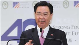 吳釗燮宣布台美成立印太民主治理諮商機制外交部長吳釗燮（圖）與美國在台協會（AIT）處長酈英傑（William Brent Christensen）19日在外交部共同出席記者會，宣布台美共同成立印太民主治理諮商機制。中央社記者張皓安攝  108年3月19日