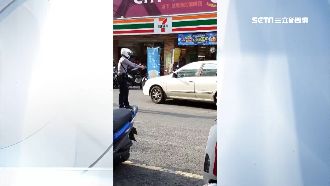 違規併排被盯上　男開贓車拒捕欲撞警