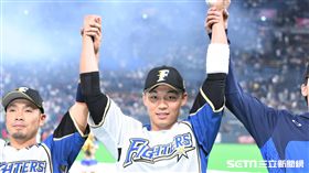 王柏融英雄訪問。（圖／記者王怡翔攝影）