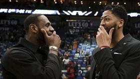 NBA／詹皇關機不礙事　湖人虐鵜鶘
NBA,洛杉磯湖人,LeBron James,紐澳良鵜鶘,Anthony Davis
翻攝自推特