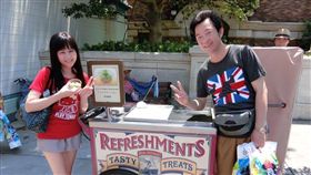 高群、歌手老婆蔡世貞
圖／翻攝自臉書