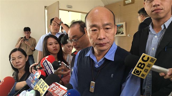 賴測驗最像令狐沖　韓：他酒量沒我好
