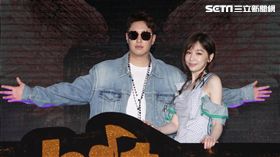 王心凌、潘瑋柏，出席HITO頒獎記者會。（圖／記者邱榮吉攝影）