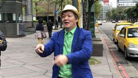 網紅計程車司機涂清涼出面受訪，信義分局隨後也針對他的質疑回應（楊忠翰攝）