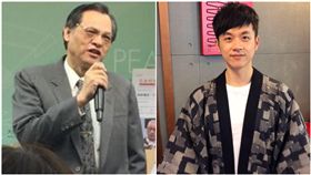 陳明通，焦糖哥哥（組合圖／翻攝自臉書、資料照）