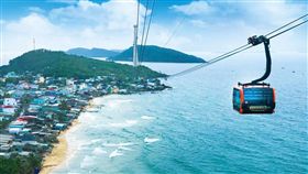 ▲富國島擁有全世界最長海上纜車（圖／盈達旅遊）