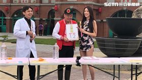 趙正平、辣模翁子涵《綜藝3國智》
圖／台視提供