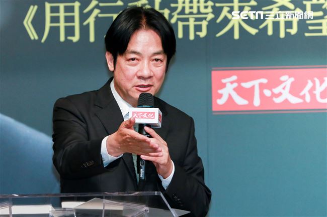 賴清德新書《用行動帶來希望：賴清德的決策風格》發表記者會。（記者林士傑/攝影）