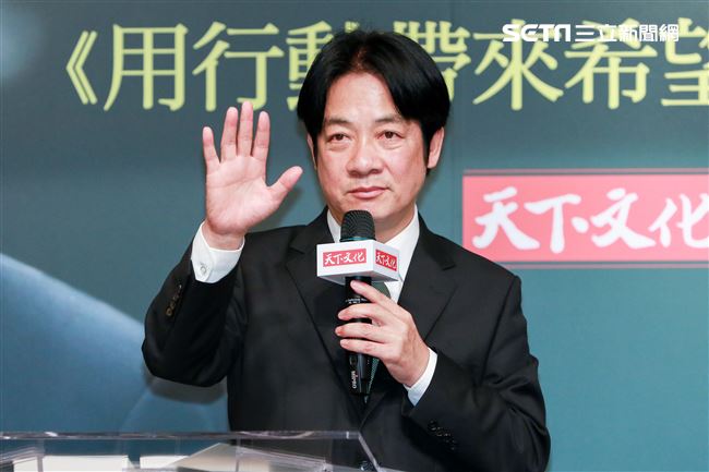 賴清德新書《用行動帶來希望：賴清德的決策風格》發表記者會。（記者林士傑/攝影）