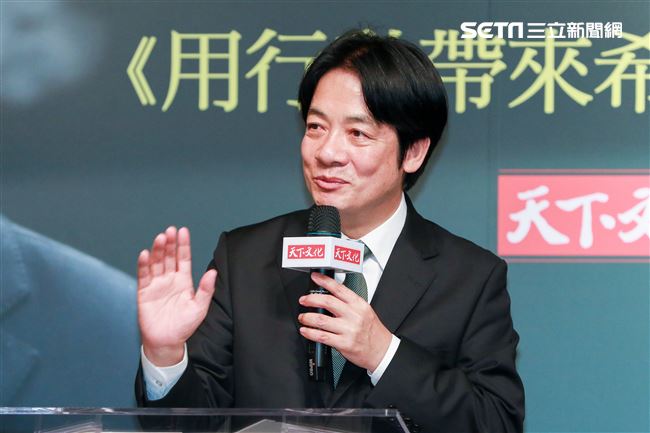 賴清德新書《用行動帶來希望：賴清德的決策風格》發表記者會。（記者林士傑/攝影）