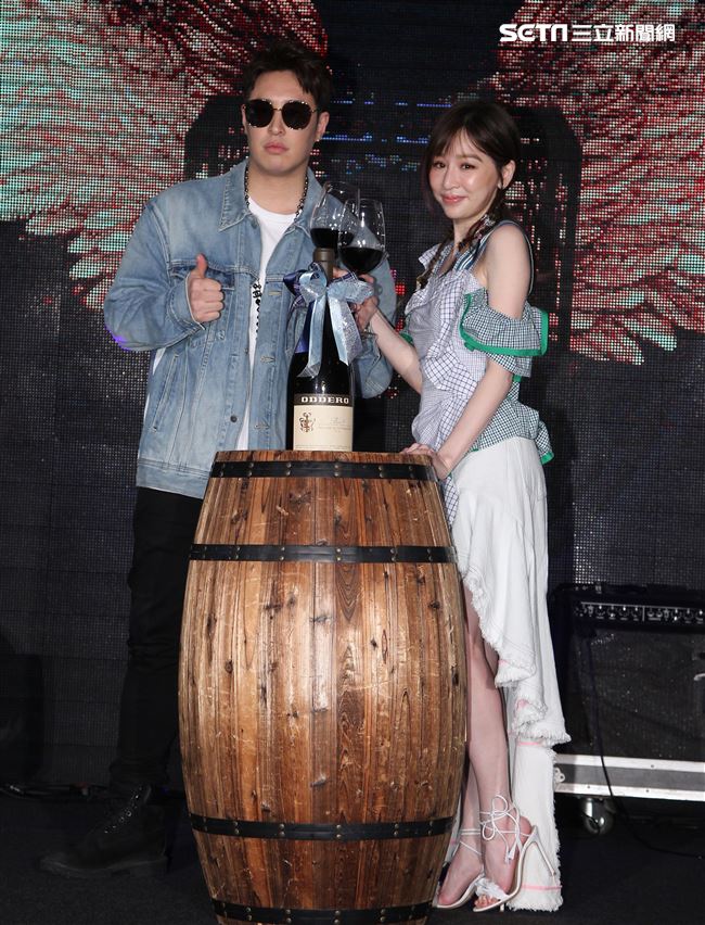 王心凌、潘瑋柏出席2019 hito流行音樂獎頒獎典禮啟動儀式記者會。〈開車不喝酒〉（記者邱榮吉/攝影）