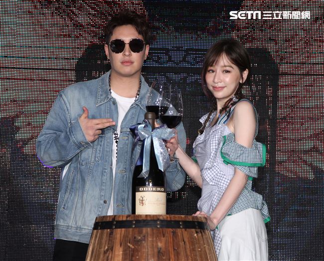 王心凌、潘瑋柏出席2019 hito流行音樂獎頒獎典禮啟動儀式記者會。〈開車不喝酒〉（記者邱榮吉/攝影）