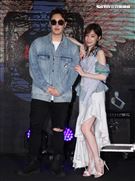 王心凌、潘瑋柏出席2019 hito流行音樂獎頒獎典禮啟動儀式記者會。（記者邱榮吉/攝影）