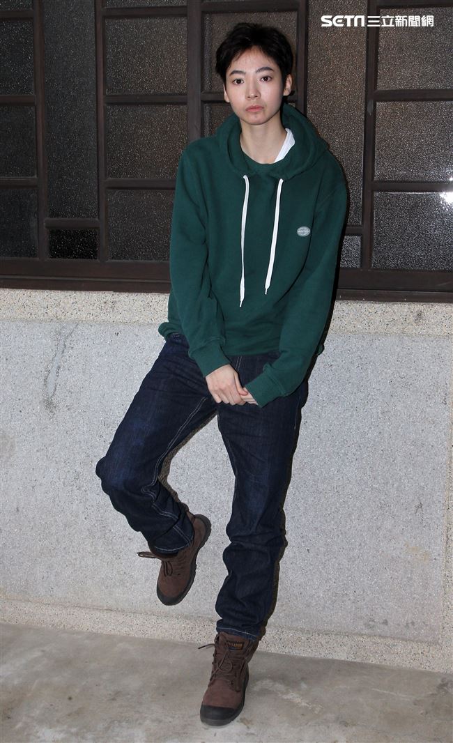 「花咲了女孩」主角謝沛恩。（記者邱榮吉/攝影）