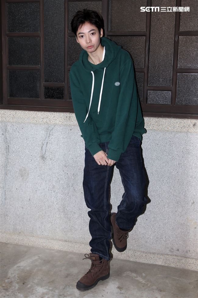 「花咲了女孩」主角謝沛恩。（記者邱榮吉/攝影）