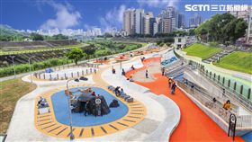 水利處,景美溪,道南河濱公園,恆光橋,河濱共融式遊戲場,沙坑,兒童節,清明連假
圖／翻攝自北市府官網