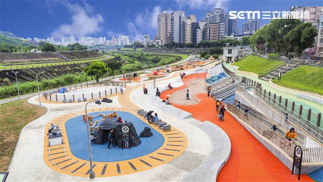 搶先看！台北市最大共融式河濱遊戲場