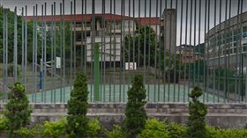 基隆,深美國小,籃球場。翻攝Google map