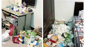 香港惡房客，新莊租屋弄成「垃圾場」。（圖／翻攝自爆怨公社）