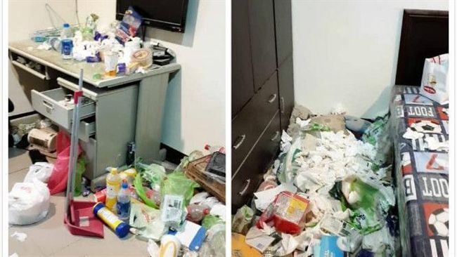 港男逃跑留「垃圾屋」　網：太會尻了