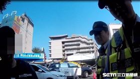 準新郎酒駕被逮　來不及公證先進警局／翻攝畫面