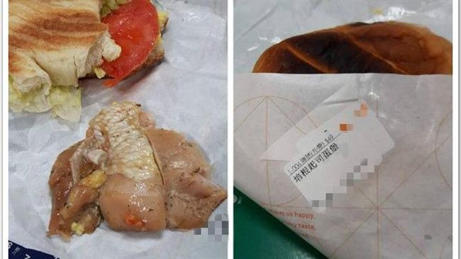 連鎖早餐賣：生腿排　客服回應網傻眼