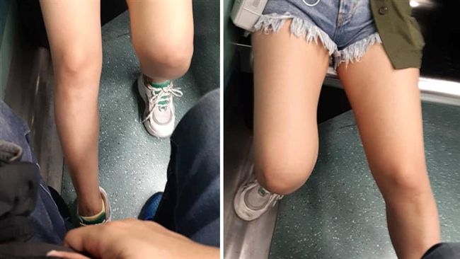 對座辣妹「狂伸腿」　他羞爆：怎麼辦