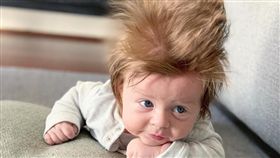 爆炸頭寶寶　圖／翻攝自tarasimich　ＩＧ
　