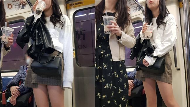 女遊客捷運上喝珍奶　他PO照網歪樓